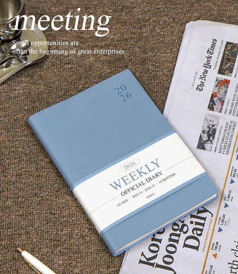 2026 Official A5 Weekly Planner [10colors] | Weekly Diary