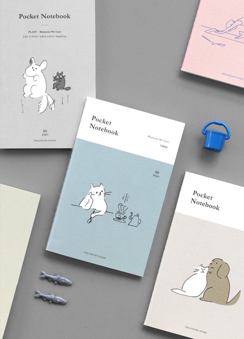 Pocket Notebook v.2 _ Line [4types]