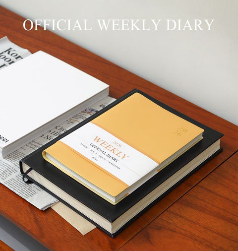 2026 Official A5 Weekly Planner [10colors] | Weekly Diary