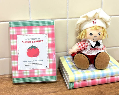 Check & Fruits Daily Diary [4types] | Daily Planner