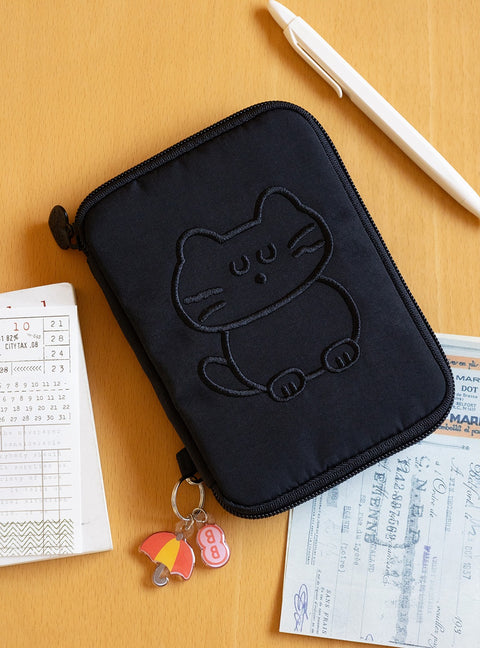 Brunch Brother Black Mogry Passport Pouch