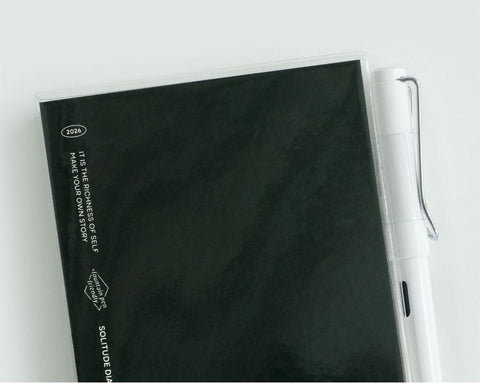 2026 Solitude Diary Weekly Planner [4colors]