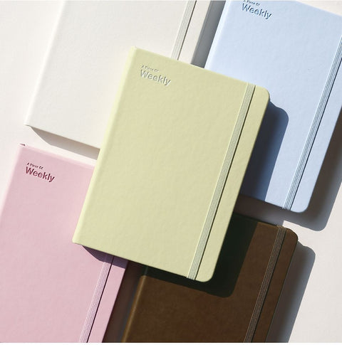 2026 A Piece of Weekly Planner [5colors]
