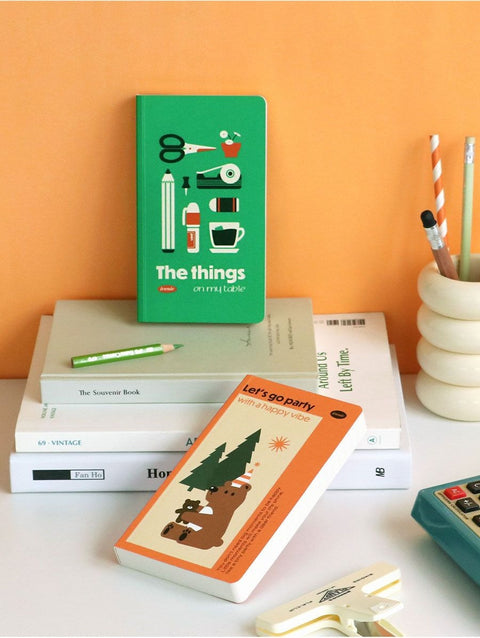 Slow Handy Line Notebook [6types]