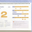 2026 Palette Desk Calendar