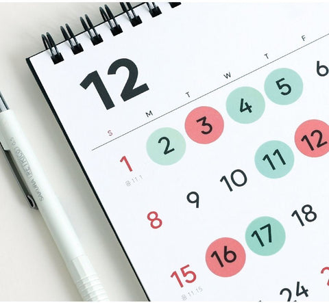 This & That Round Sticker Pack [4types] | 24sheets