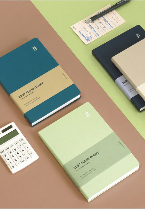 2027 Flow Weekly Diary [6colors] | Weekly Planner