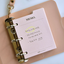 Freestyle Index Pad Mini 3 Holes Inserts [17types] | 3 Ring Diary Inserts