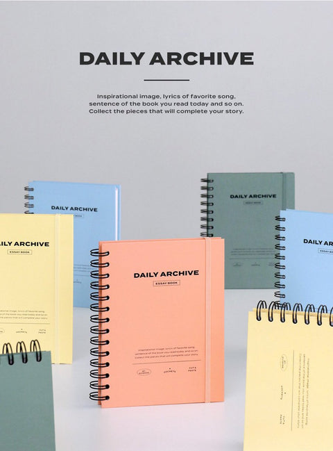 Daily Archiving Book [4colors] | Archive