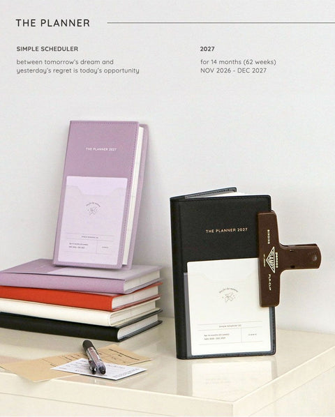 2027 The Planner S Weekly Planner [6colors]
