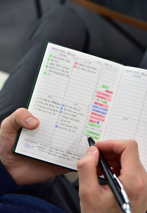 Small - Big Daily Planner [5colors] | Daily Checklist | Time Planner