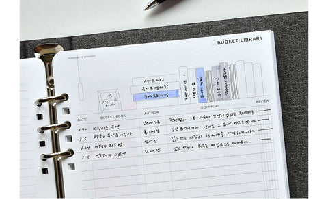 2026 Gentle Weekly Planner Diary A5 [8types] | Time Planner