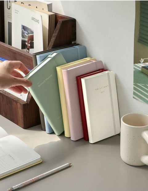 2027 Brilliant Daily Planner [7colors] | Daily Diary