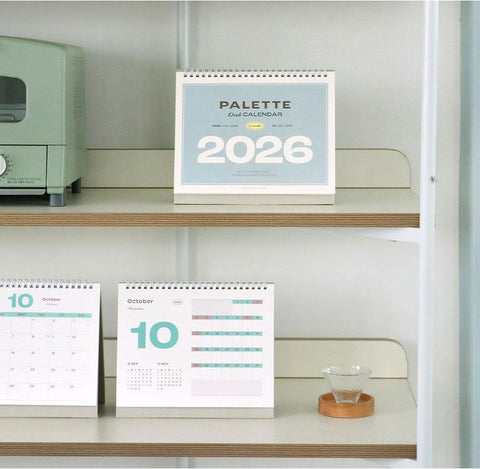 2026 Palette Desk Calendar