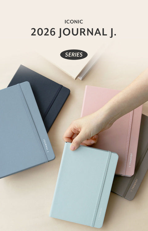 2026 Journal J. Weekly Planner B6 [7colors]