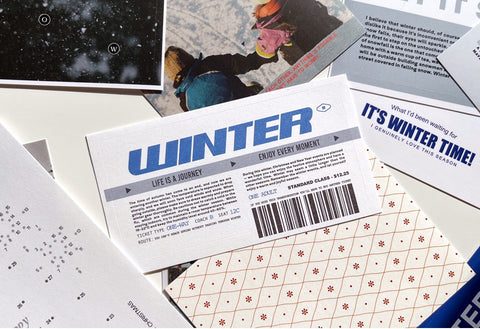 Our Season Winter Sticker Pack