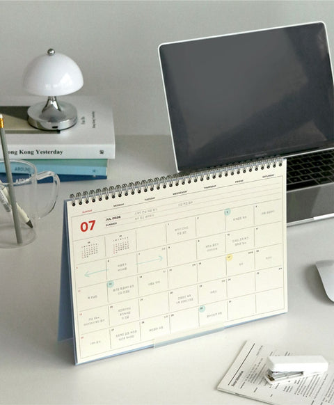 2026 Flow Monthly Planner A4 [2colors] | 2026 Desk Calendar