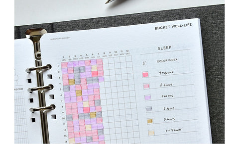 2026 Gentle Weekly Planner Diary A5 [8types] | Time Planner