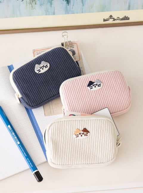 Brunch Brother Mogry Corduroy Card Wallet [6colors] | Card Case