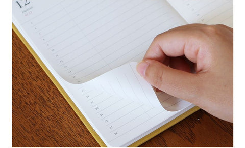 2027 Official Daily Diary Time Planner B6 [6colors] | Daily Diary 2027