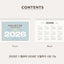 2026 Palette Desk Calendar