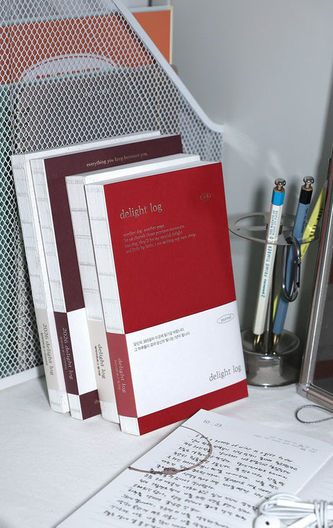 Delight Log 365 Daily Diary [5types] | Daily Planner