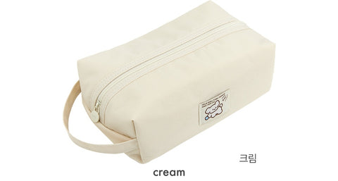 Coi Twill Easy Big Pencil Pouch [4colors] | Strap