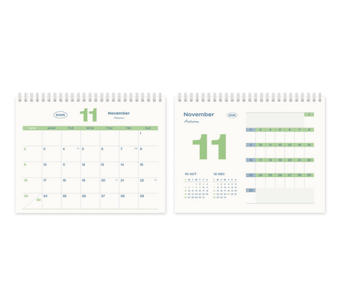 2026 Palette Desk Calendar