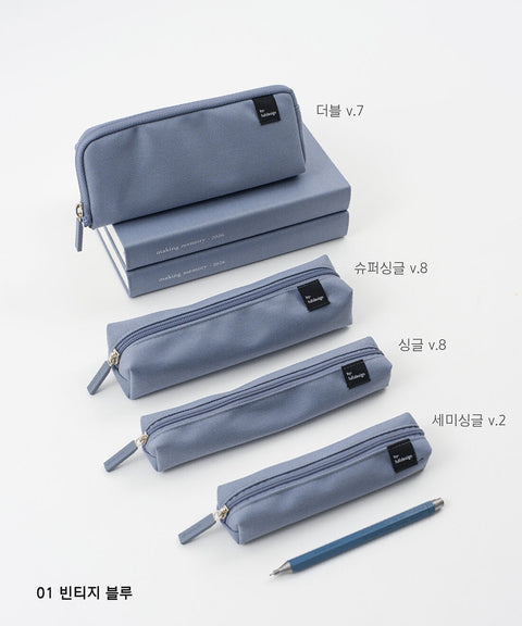 Pencil Pocket Semi-Single v.8 [7colors] | Pen Case