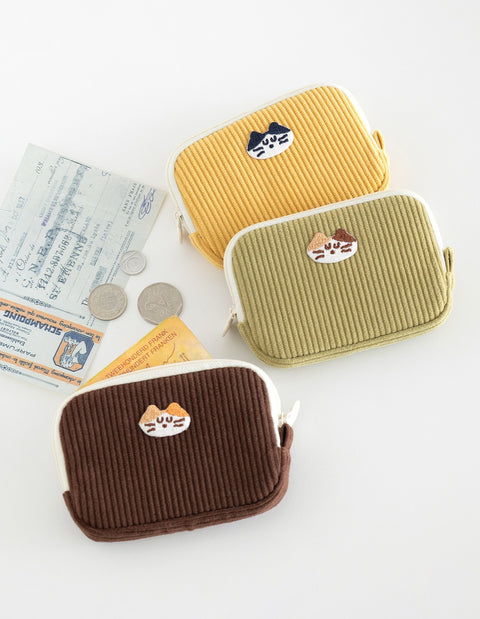 Brunch Brother Mogry Corduroy Card Wallet [6colors] | Card Case