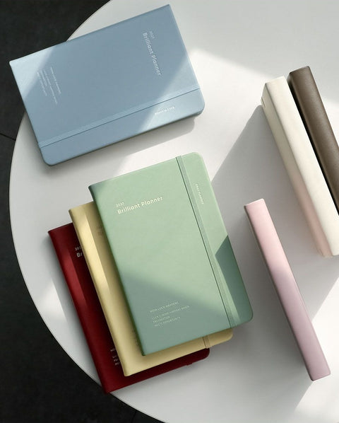 2027 Brilliant Daily Planner [7colors] | Daily Diary