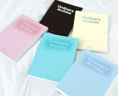 2027 Ordinary Archive Weekly Planner [5colors]