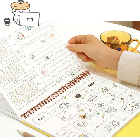 Toasty Slow & Steady Study Planner [2colors]