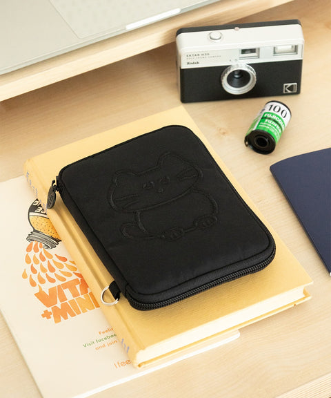 Brunch Brother Black Mogry Passport Pouch