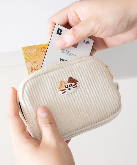 Brunch Brother Mogry Corduroy Card Wallet [6colors] | Card Case