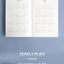 2026 Solitude Diary Weekly Planner [4colors]