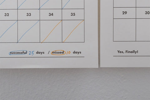 Daily Checking Habit 35days | 100sheets