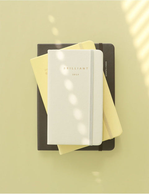 2027 Brilliant Daily Planner [7colors] | Daily Diary