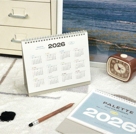 2026 Palette Desk Calendar