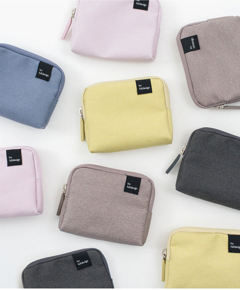 Multi Pocket Mini Pouch v.5 [5colors] | Daily Pouch | Makeup Pouch