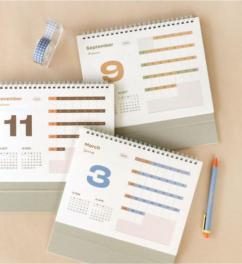 2026 Palette Desk Calendar