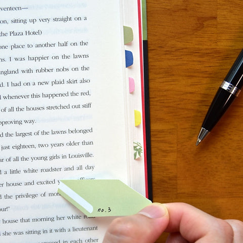 Sticky Pattern Book Notes [12types] | Book Sticky Note