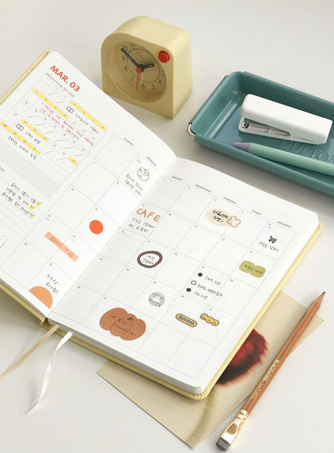 2027 Brilliant Weekly Planner [7colors]