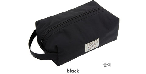 Coi Twill Easy Big Pencil Pouch [4colors] | Strap