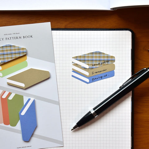 Sticky Pattern Book Notes [12types] | Book Sticky Note