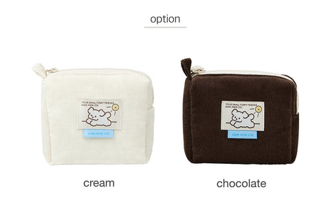Coi Corduroy Mini Pouch [2colors] | Daily Pouch