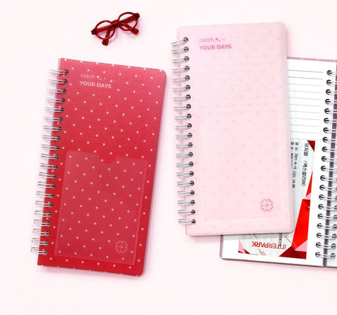 Catch Your Days Pocket Ticket Notebook ver.2 [6types] | Archiving Notebook | Storage