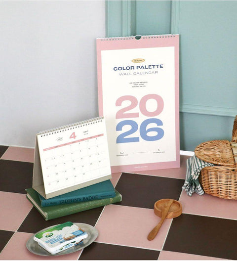 2026 Palette Desk Calendar