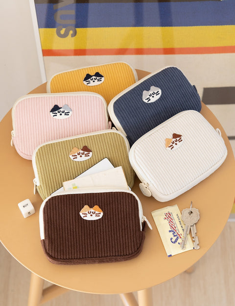 Brunch Brother Mogry Corduroy Card Wallet [6colors] | Card Case