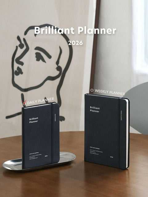 2026 Brilliant Daily Planner [7colors] | Daily Diary